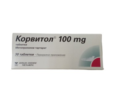 КОРВИТОЛ 100мг х 30тб